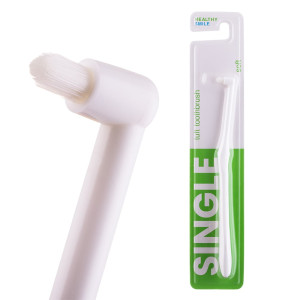Healthy Smile Tuft монопучкова зубна щітка, Біла